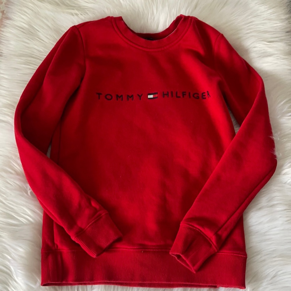 Tommy Hilfiger Fleece Sweateshirt  Red XXS